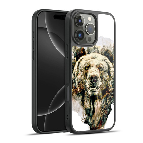 Riza Peker Animals Bear Gel Armour Case For Apple iPhone 16 Pro Max