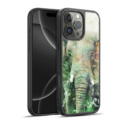 Riza Peker Animals Elephant Gel Armour Case For Apple iPhone 16 Pro Max