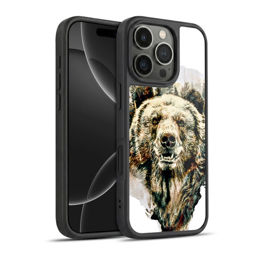 Riza Peker Animals Bear Gel Armour Case For Apple iPhone 16 Pro