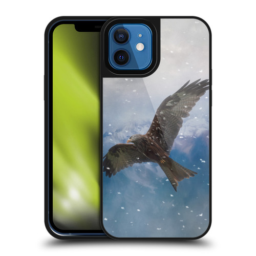 Simone Gatterwe Nature Portraits Flying Eagle Gel Armour Case For Apple iPhone 12 / iPhone 12 Pro