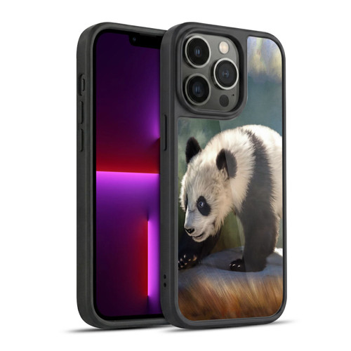 Simone Gatterwe Nature Portraits Panda Bear Gel Armour Case For Apple iPhone 13 Pro