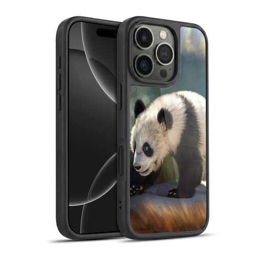 Simone Gatterwe Nature Portraits Panda Bear Gel Armour Case For Apple iPhone 16 Pro