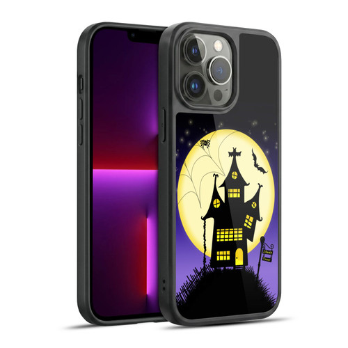 Simone Gatterwe Halloween Haunted House Gel Armour Case For Apple iPhone 13 Pro Max