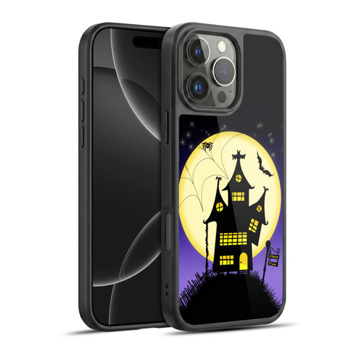 Simone Gatterwe Halloween Haunted House Gel Armour Case For Apple iPhone 16 Pro Max