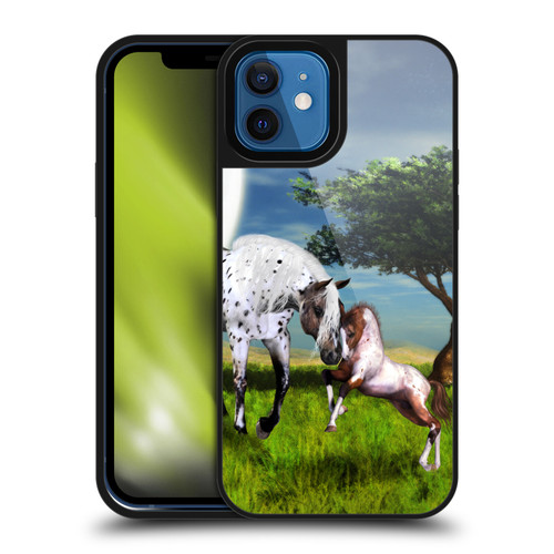 Simone Gatterwe Horses Love Forever Gel Armour Case For Apple iPhone 12 / iPhone 12 Pro