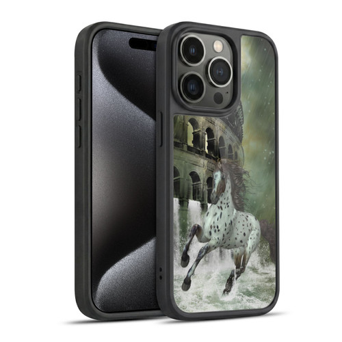 Simone Gatterwe Horses The Escape Gel Armour Case For Apple iPhone 15 Pro