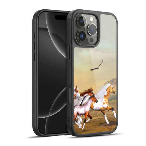 Simone Gatterwe Horses Wild Herd Gel Armour Case For Apple iPhone 16 Pro Max