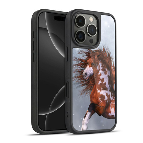 Simone Gatterwe Horses Native Gel Armour Case For Apple iPhone 16 Pro