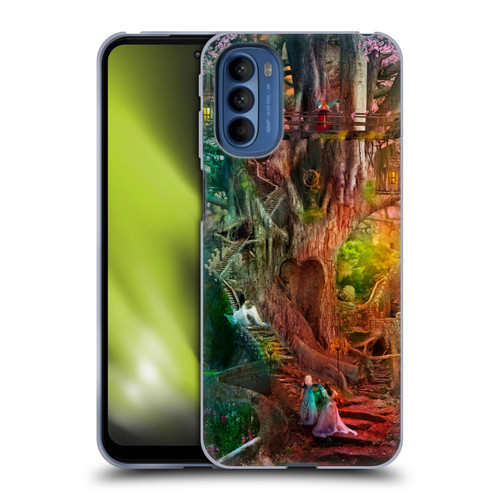 Aimee Stewart Fantasy Dream Tree Soft Gel Case for Motorola Moto G41