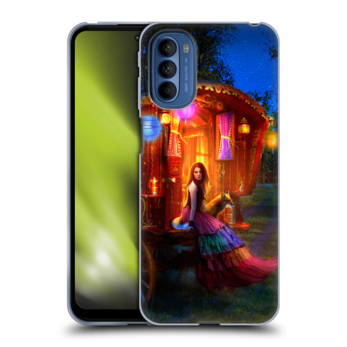 Aimee Stewart Fantasy Wanderlust Soft Gel Case for Motorola Moto G41