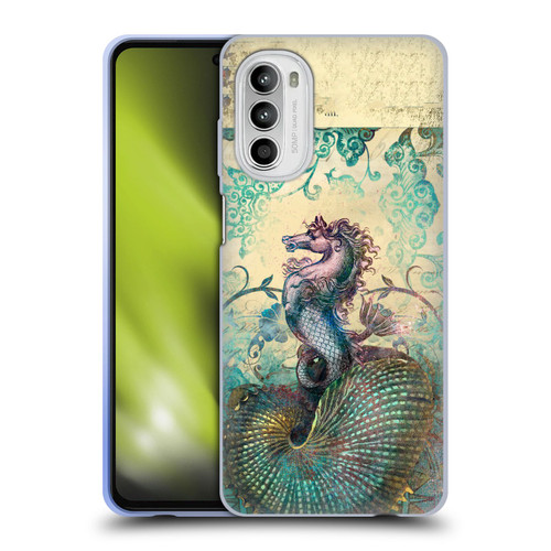 Aimee Stewart Fantasy The Seahorse Soft Gel Case for Motorola Moto G52