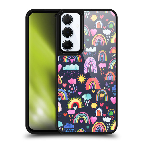 Ninola Mix Patterns Lovely Rainbows Gel Armour Case For Samsung Galaxy A55 5G