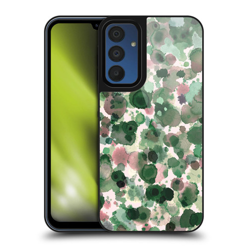Ninola Pattern Abstract Green Moss Gel Armour Case For Samsung Galaxy A15