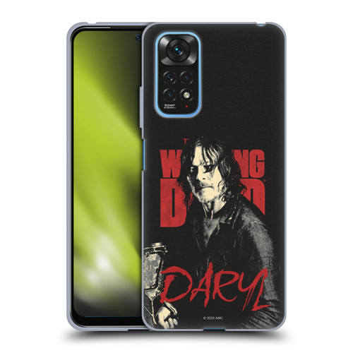 AMC The Walking Dead Season 10 Character Portraits Daryl Soft Gel Case for Xiaomi Redmi Note 11 / Redmi Note 11S