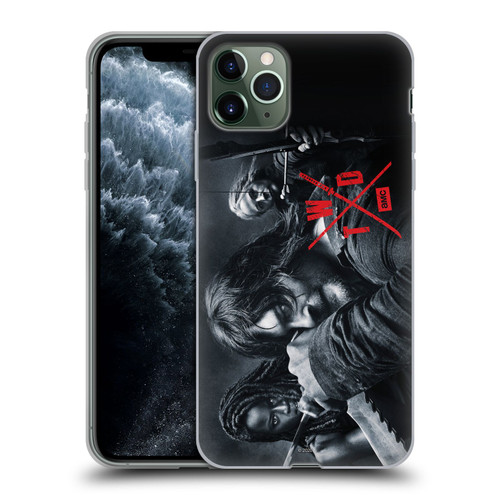 AMC The Walking Dead Season 10 Key Art Poster Soft Gel Case for Apple iPhone 11 Pro Max