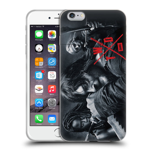 AMC The Walking Dead Season 10 Key Art Poster Soft Gel Case for Apple iPhone 6 Plus / iPhone 6s Plus
