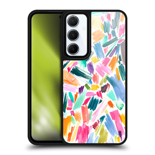 Ninola Watercolor Prints Scribble Gel Armour Case For Samsung Galaxy A55 5G