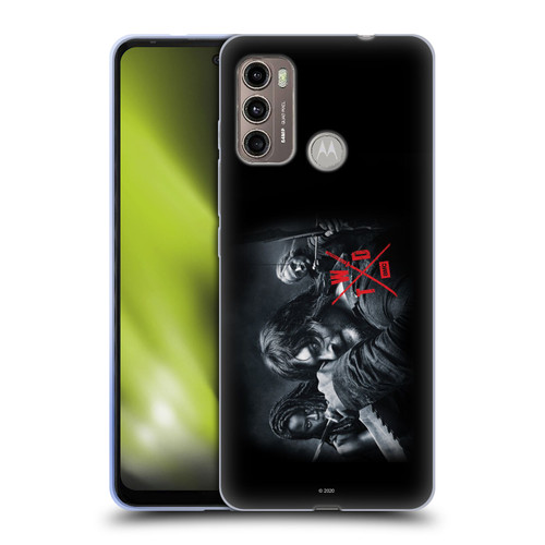 AMC The Walking Dead Season 10 Key Art Poster Soft Gel Case for Motorola Moto G60 / Moto G40 Fusion