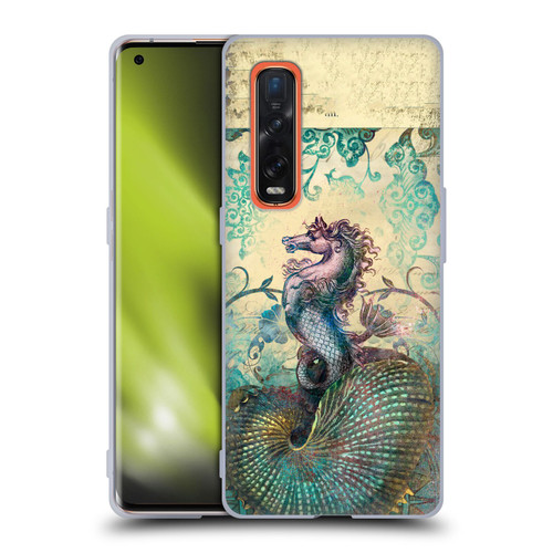 Aimee Stewart Fantasy The Seahorse Soft Gel Case for OPPO Find X2 Pro 5G