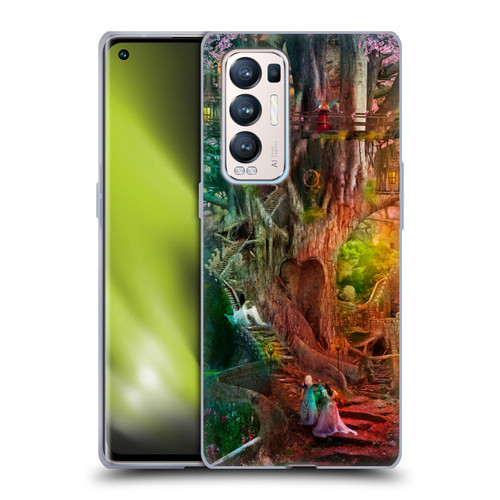 Aimee Stewart Fantasy Dream Tree Soft Gel Case for OPPO Find X3 Neo / Reno5 Pro+ 5G