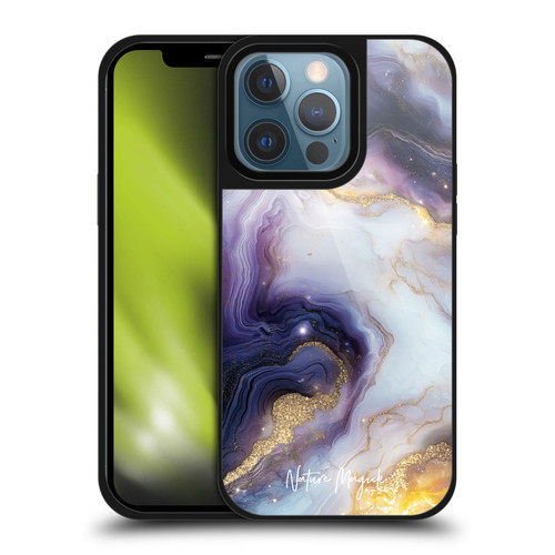 Nature Magick Plum Marble Lucent Gel Armour Case For Apple iPhone 13 Pro