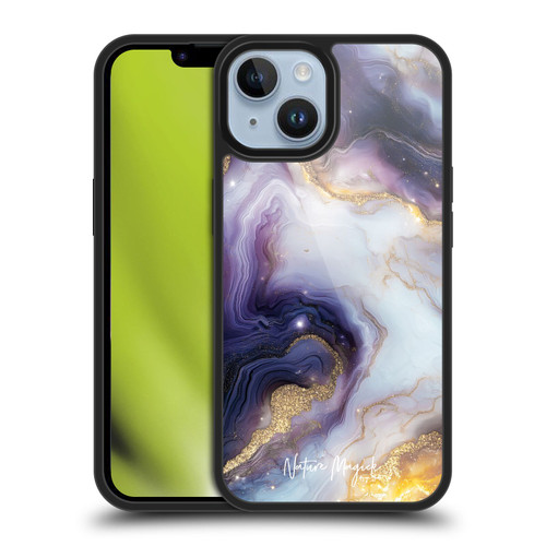 Nature Magick Plum Marble Lucent Gel Armour Case For Apple iPhone 14
