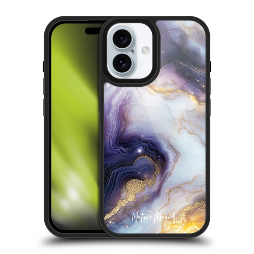 Nature Magick Plum Marble Lucent Gel Armour Case For Apple iPhone 16