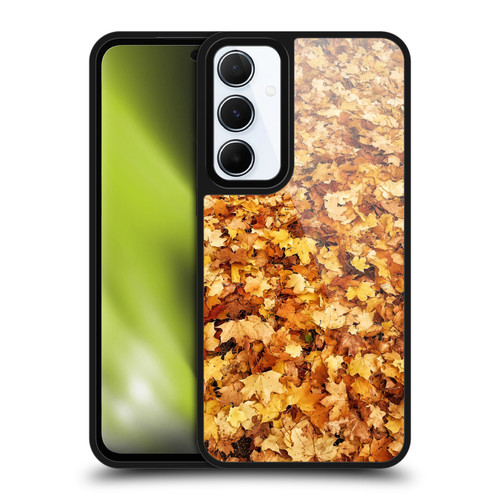 PLdesign Flowers And Leaves Fall Maple Gel Armour Case For Samsung Galaxy A55 5G