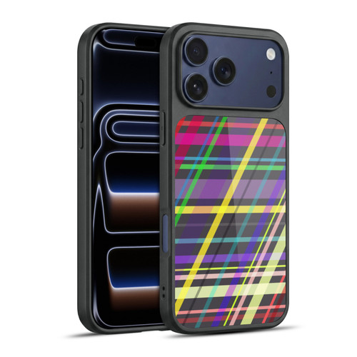 PLdesign Geometric Crossing Lines Gel Armour Case For Apple iPhone 17 Pro Max