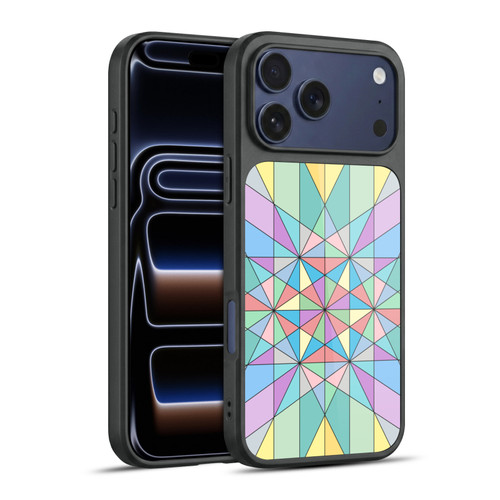 PLdesign Geometric Colourful Pastel Gel Armour Case For Apple iPhone 17 Pro Max