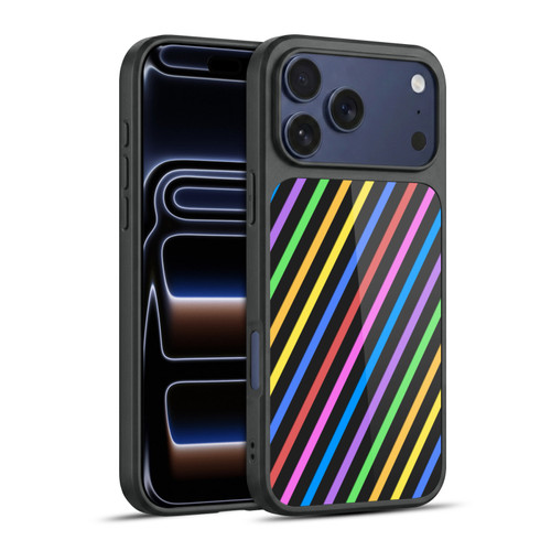 PLdesign Geometric Stripes Gel Armour Case For Apple iPhone 17 Pro Max