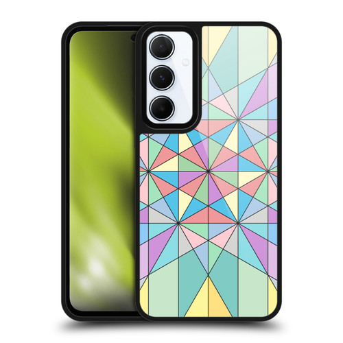 PLdesign Geometric Colourful Pastel Gel Armour Case For Samsung Galaxy A55 5G