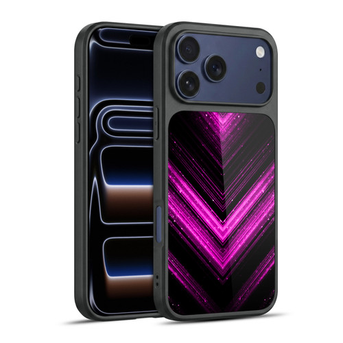 PLdesign Sparkly Metallic Pink Gel Armour Case For Apple iPhone 17 Pro Max