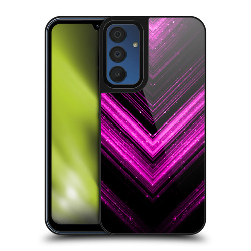 PLdesign Sparkly Metallic Pink Gel Armour Case For Samsung Galaxy A15