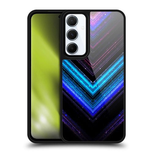 PLdesign Sparkly Metallic Blue And Purple Gel Armour Case For Samsung Galaxy A55 5G