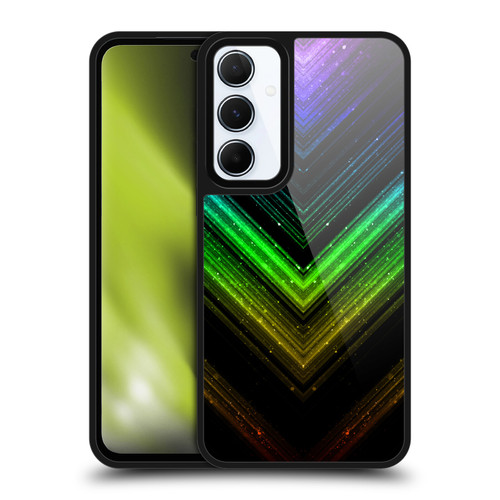PLdesign Sparkly Metallic Rainbow Gel Armour Case For Samsung Galaxy A55 5G