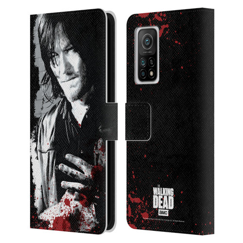 AMC The Walking Dead Gore Wounded Hand Leather Book Wallet Case Cover For Xiaomi Mi 10T 5G