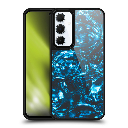 PLdesign Water Marbles Gel Armour Case For Samsung Galaxy A55 5G
