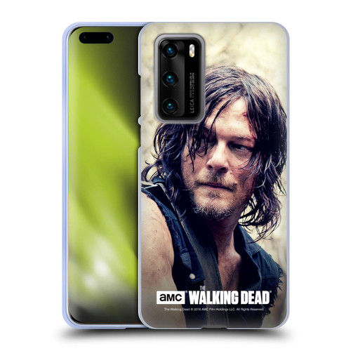 AMC The Walking Dead Daryl Dixon Half Body Soft Gel Case for Huawei P40 5G