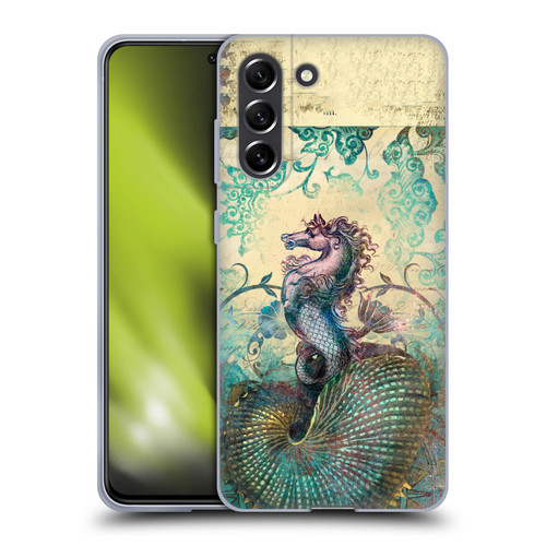 Aimee Stewart Fantasy The Seahorse Soft Gel Case for Samsung Galaxy S21 FE 5G