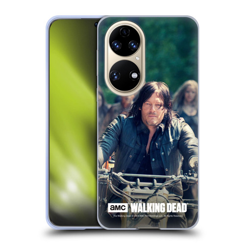 AMC The Walking Dead Daryl Dixon Bike Ride Soft Gel Case for Huawei P50