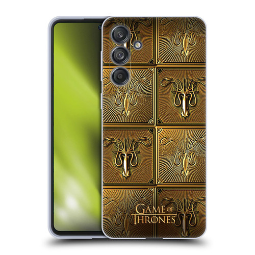 HBO Game of Thrones Golden Sigils Greyjoy Soft Gel Case for Samsung Galaxy M55 5G