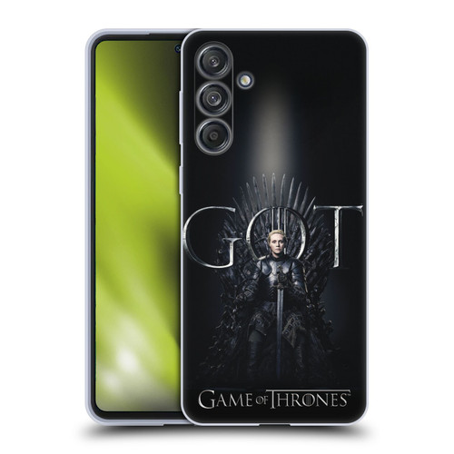 HBO Game of Thrones Season 8 For The Throne 1 Brienne Of Tarth Soft Gel Case for Samsung Galaxy M55 5G