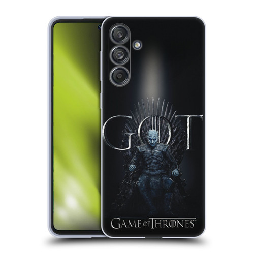 HBO Game of Thrones Season 8 For The Throne 1 Night King Soft Gel Case for Samsung Galaxy M55 5G