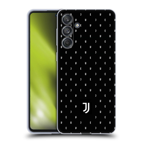 Juventus Football Club Lifestyle 2 Black Logo Type Pattern Soft Gel Case for Samsung Galaxy M55 5G