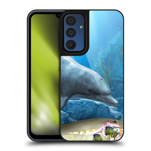 Simone Gatterwe Dolphins Dolphin World Gel Armour Case For Samsung Galaxy A15