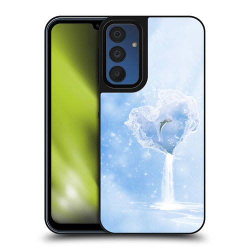 Simone Gatterwe Dolphins Heart Of Ocean Gel Armour Case For Samsung Galaxy A15