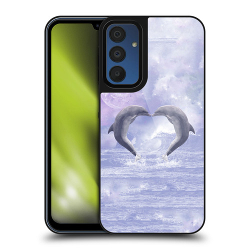 Simone Gatterwe Dolphins Kisses Gel Armour Case For Samsung Galaxy A15