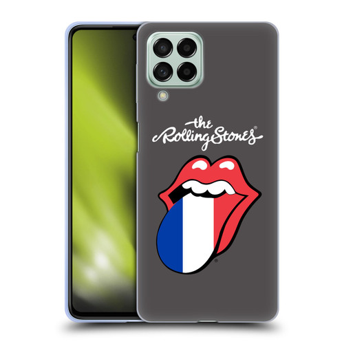 The Rolling Stones International Licks 1 France Soft Gel Case for Samsung Galaxy M53 (2022)