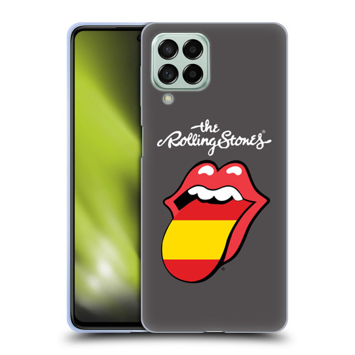 The Rolling Stones International Licks 1 Spain Soft Gel Case for Samsung Galaxy M53 (2022)